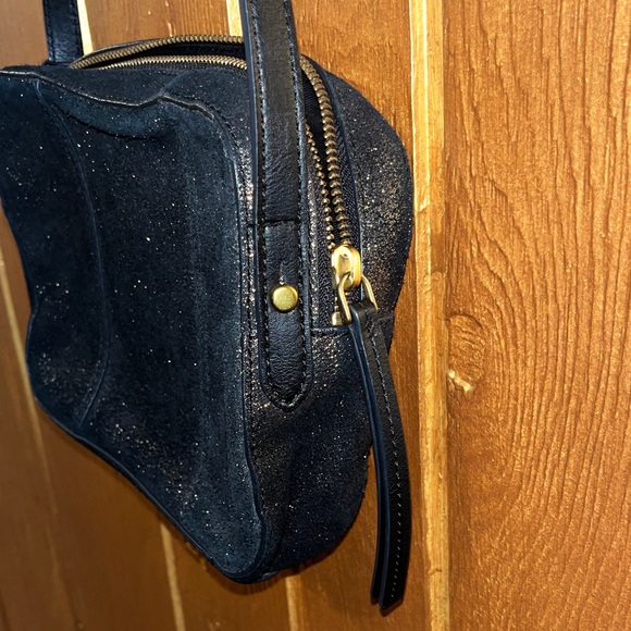 Fossil Gunmetal Glitter Crossbody Bag - Picture 5 of 8